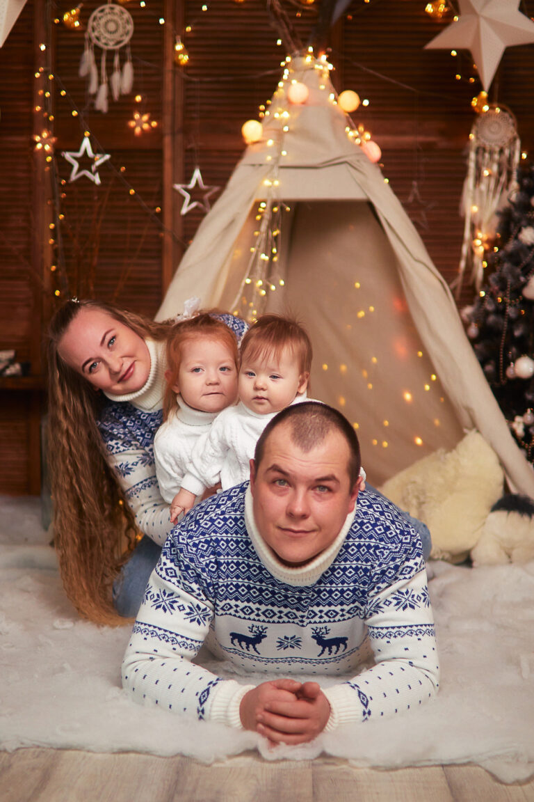 новогодняя фотосессия