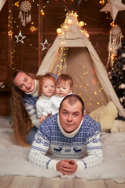 19 новогодняя фотосессия